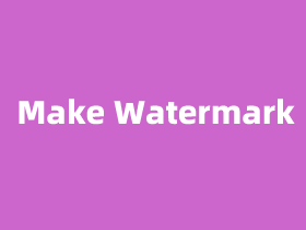 图片加水印用什么软件 Make Watermark水印添加软件推荐